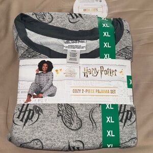 BRAND NEW WIZARDING WORLD HARRY POTTER COZY 2 PIECE PAJAMA SET